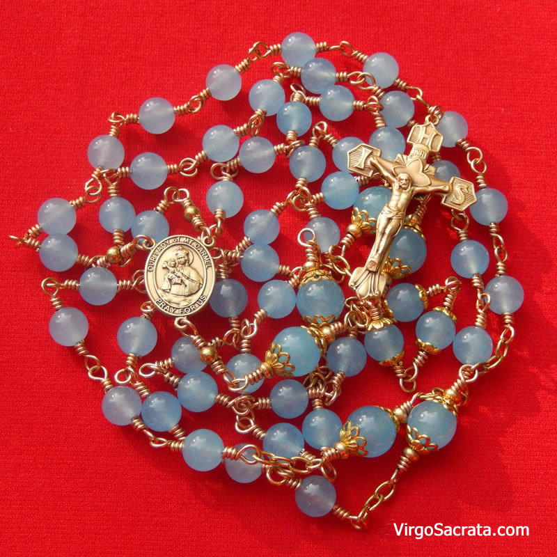 Our Lady of Mount Carmel Rosary – La boutique de la Vierge Sacrée